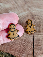 Ginger Bread Woman Earrings